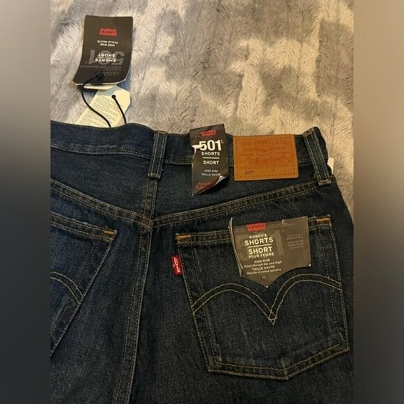 Levi’s 501® HIGH RISE WOMEN'S SHORTSSize 25 - Picture 11 of 13